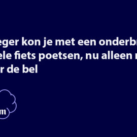 Hoezo poetsen