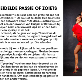 ONGEBREIDELDE PASSIE OF ZOIETS