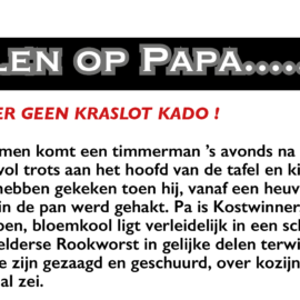 ALLE BALLEN OP PAPA………!!